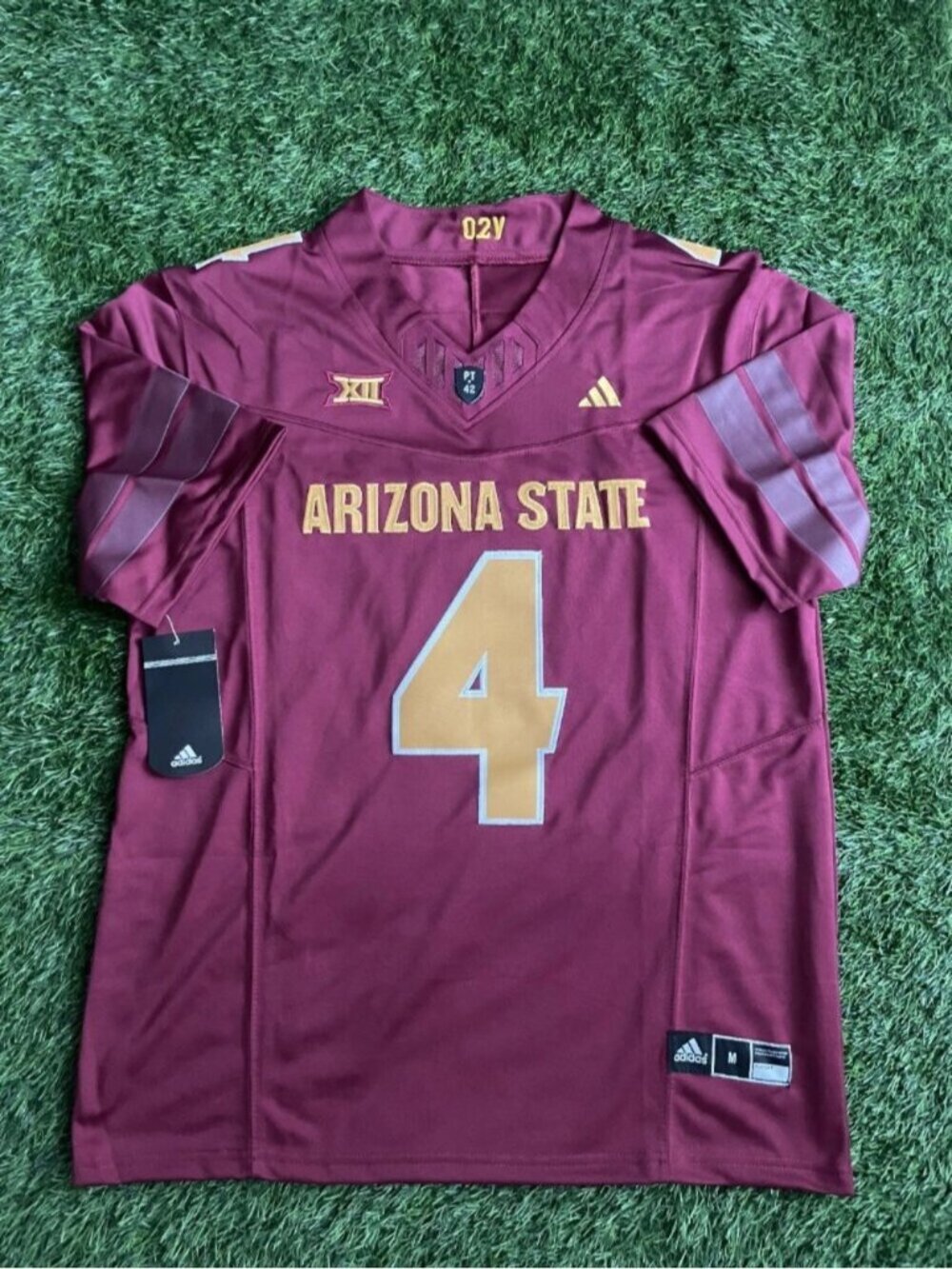 Cam Skattebo Stitched Maroon Red Vapor Jersey